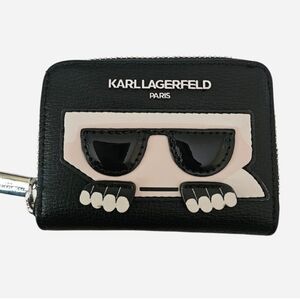 Karl Lagerfeld Accordion Wallet with Sunglasses Design - NWT